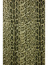 Tørklæde m/ leopard og guldtryk taupe