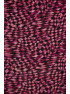 Tørklæde m/ grafisk mønster pink
