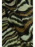 Tørklæde m/ zebra print taupe Tørklæde m/ zebra print taupe