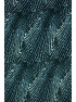 Tørklæde m/ leopard blå