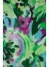 Tørklæde m/ hawaii blomst grøn