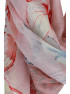 Tørklæde m/ sommerfugl rosa