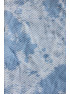 Tørklæde m/ batik blå