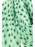 Tørklæde m/ lille leo grøn