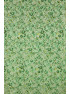 Tørklæde m/ småblomst grøn