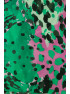 Tørklæde m/ leopard grøn