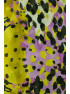 Tørklæde m/ leopard lilla